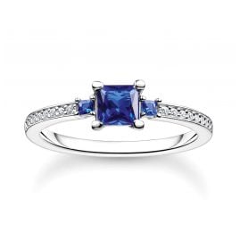 Thomas Sabo TR2402-166-32 Ladies' Ring Blue and White Stones