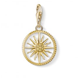 Thomas Sabo 1765-414-4 Charm-Anhänger Sonne Goldfarben