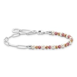 Thomas Sabo A2099-350-7 Charm Bracelet Silver and Colourful Beads