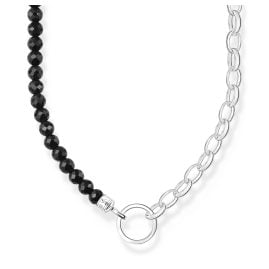 Thomas Sabo KE2188-130-11-L45v Women's Necklace for Charms Silver and Onyx