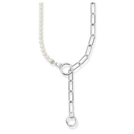 Thomas Sabo KE2193-167-14-L47v Women's Necklace Silver with Pearls