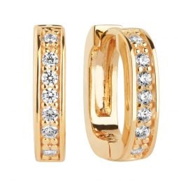 Sif Jakobs Jewellery SJ-E2772-CZ-YG Ohrringe Matera Piccolo Vergoldet