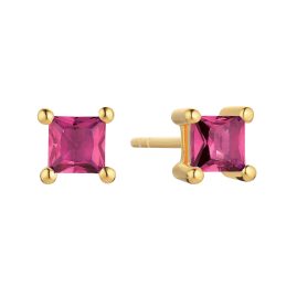 Sif Jakobs Jewellery SJ-E42277-PKCZ-YG Damen-Ohrstecker Ohrringe Ellera Vergoldet Pink