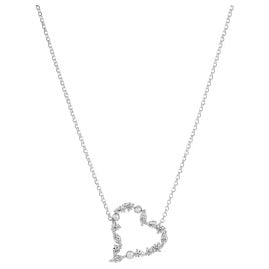 Sif Jakobs Jewellery SJ-N72311-PCZ Damen-Kette Herz Adria Amore Silber