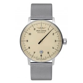 Iron Annie 5042M-5 Men's Wristwatch Bauhaus 1 Monotimer with Mesh Bracelet