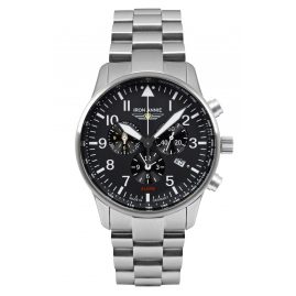 Iron Annie 5682-M2 Herrenuhr Chronograph Stahl/Schwarz