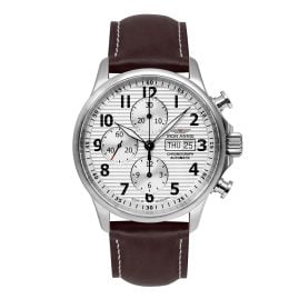 Iron Annie 5818-1 Men's Watch Automatic Chronograph Brown/Silver Tone