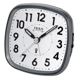 Filius 0608-4 Funk-Wecker Anthrazit/Schwarz