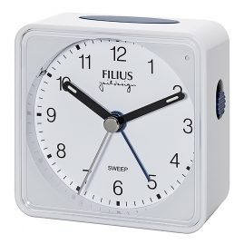 Filius 0526-0 Quartz Alarm Clock Sweep 7,5 x 7,5 cm
