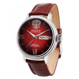 Poljot International 2427.1541514 Herren-Automatikuhr Tsars of Russia Braun/Rot
