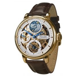 Poljot International 9730.2940651 Herren-Armbanduhr Double Timer Globetrotter Poljot International 9730.2940651 Herren-Armbanduhr Double Timer Globetrotter