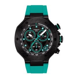 Tissot T141.417.37.051.01 Herrenuhr T-Race Quarz Chronograph Türkis
