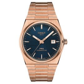 Tissot T137.407.33.041.00 Men's Watch PRX Powermatic 80 Rose Gold Tone