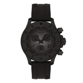 Tissot T120.217.37.061.00 Unisex Diving Watch Seastar 1000 Chronograph Black
