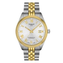 Tissot T156.408.22.033.00 Herrenuhr Powermatic 80 COSC Ballade 39 mm Bicolor