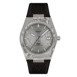 Tissot T137.807.96.081.00 Men's Watch PRX 38 mm Powermatic 80 Damascus Steel
