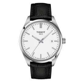 Tissot T150.410.16.011.00 Herrenuhr Quarz PR 100 40 mm Leder Schwarz