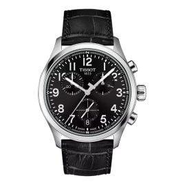 Tissot T1164171605200 Men's Chronograph L 42 mm Black Leather