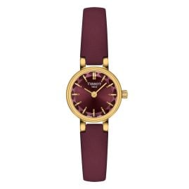 Tissot T1400093637100 Damen-Quarzuhr Lovely Rund 19,5 mm Burgunderrot