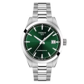 Tissot T1658071109100 Herrenuhr Automatik Gentleman 38 mm Grün