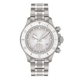 Tissot T1202171101100 Diving Watch Seastar 1000 Chronograph Light Grey