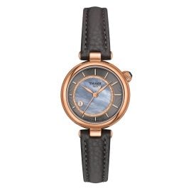 Tissot T1522073653100 Damenuhr Automatik Désir Grau/Roségoldfarben 28 mm