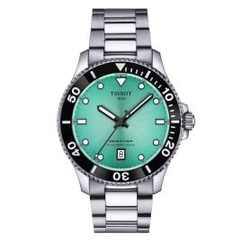 Tissot T1204101109100 Men´s Diver´s Watch Seastar 1000 Turquoise 40 mm