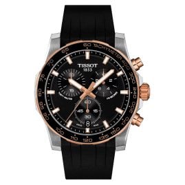 Tissot T1254172705100 Herrenuhr Supersport 42 mm Chronograph Schwarz/Bicolor