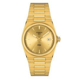 Tissot T137.210.33.021.00 Women's Watch PRX 35 mm Gold Tone