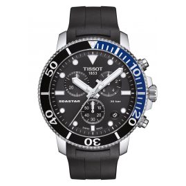 Tissot T120.417.17.051.02 Herren-Taucheruhr Chronograph Seastar 1000 Schwarz