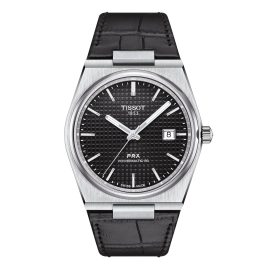 Tissot T137.407.16.051.00 Men's Wristwatch Automatic PRX Powermatic 80 Black