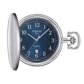 Tissot T862.410.19.042.00 Pocket Watch Savonnette Blue