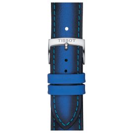 Tissot T852.046.840 Watch Strap 20 mm Blue Leather
