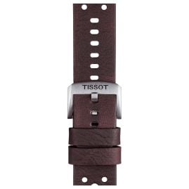 Tissot T852.046.777 Uhrenarmband 22 mm Leder Braun