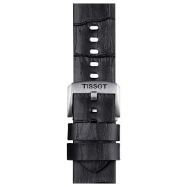 Tissot T852.046.775 Watch Strap 22 mm Dark Brown Leather