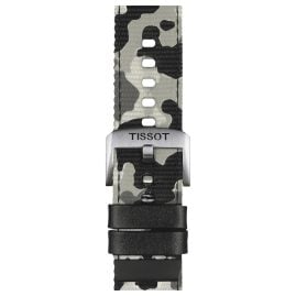 Tissot T852.046.771 Uhrenarmband 22 mm Textil Camouflage