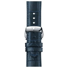 Tissot T852.041.857 Watch Strap 21 mm Leather Blue