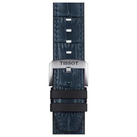 Tissot T852.046.765 Uhrband 22 mm Leder/Kautschuk Blau