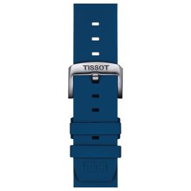 Tissot T852.047.175 Uhrenarmband 22 mm Silikon Blau
