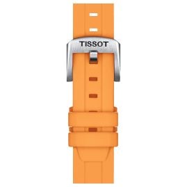 Tissot T852.047.452 Uhrband 18 mm Silikon Orange
