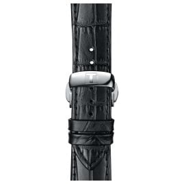 Tissot T852.035.976 Watch Strap 21 mm Black Leather