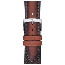 Tissot T852.046.842 Watch Strap 20 mm Brown Leather