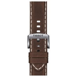 Tissot T852.044.980 Watch Strap 22 mm Leather Brown