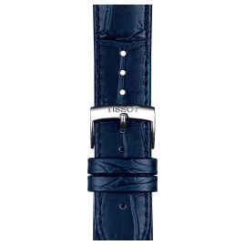 Tissot T852.041.534 Watch Strap 20 mm Blue Leather