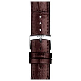 Tissot T852.043.013 Watch Strap 20 mm Leather Brown