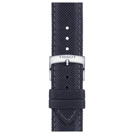 Tissot T852.048.183 Watch Strap 21 mm Textile Dark Grey
