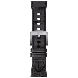 Tissot T852.047.562 Watch Strap Black Leather for PRX Models