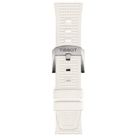 Tissot T852.048.463 Uhrenarmband Kautschuk Weiß für PRX 40