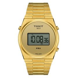 Tissot T137.463.33.020.00 Men's Wristwatch PRX Digital 40 Gold Tone