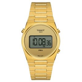 Tissot T137.263.33.020.00 Ladies' Wristwatch PRX Digital 35 Gold Tone